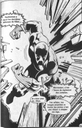 Scan Episode Pantherman pour illustration du travail du dessinateur Jerry Bingham